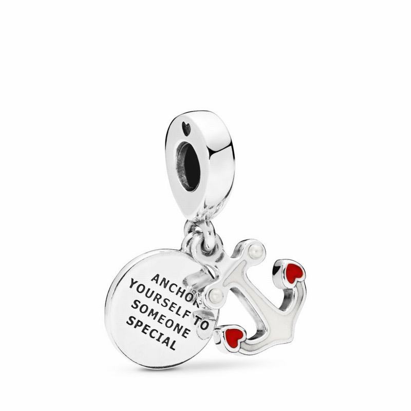 Pandora Anchor of Love Dangle Charm Silver Egypt NS1793825